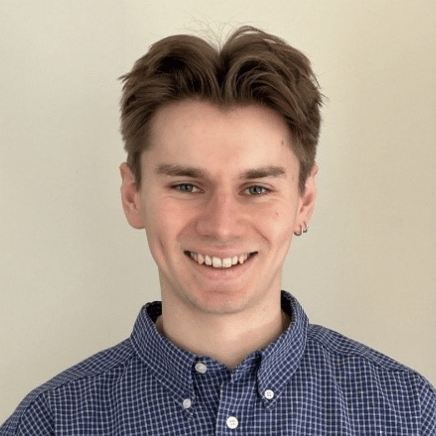 A headshot of Public Affairs Officer Alex Duley
