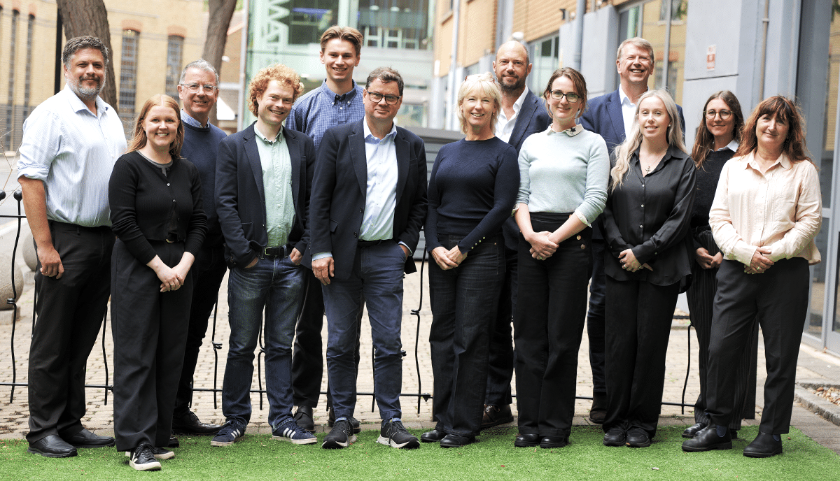 The MCS Foundation team, gathered together for a group photograph.